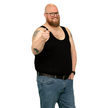 Alca Classic 2-Pck Men Singlet Black XXL