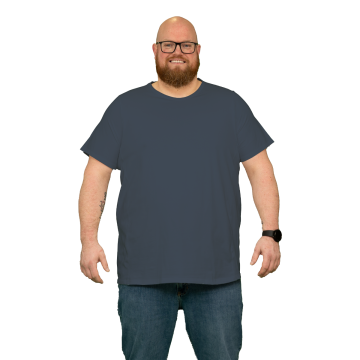 Alca Easy-Going 1-Pck Men T-Shirt O-Neck Provincial Blue